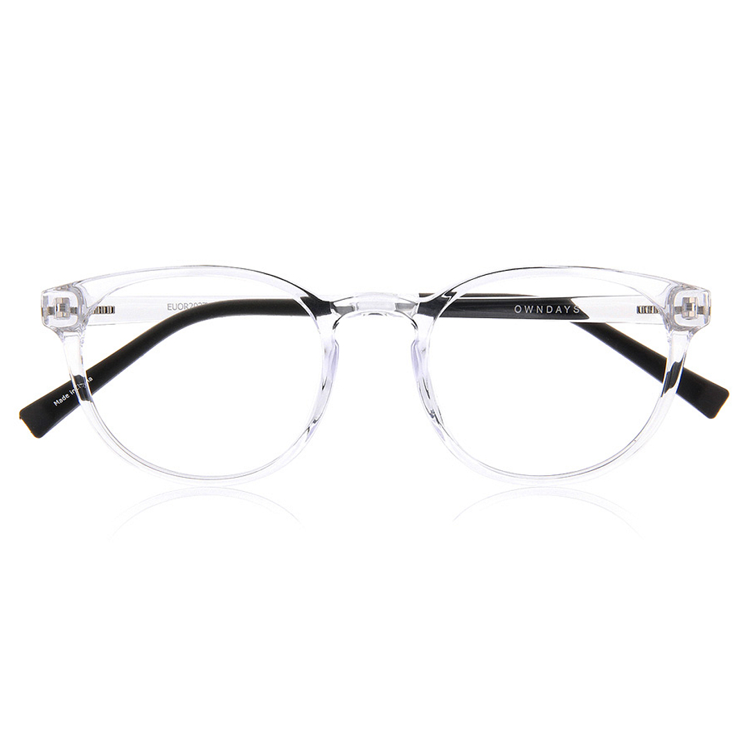 OWNDAYS | ESSENTIAL Clear Full Rim Boston right side