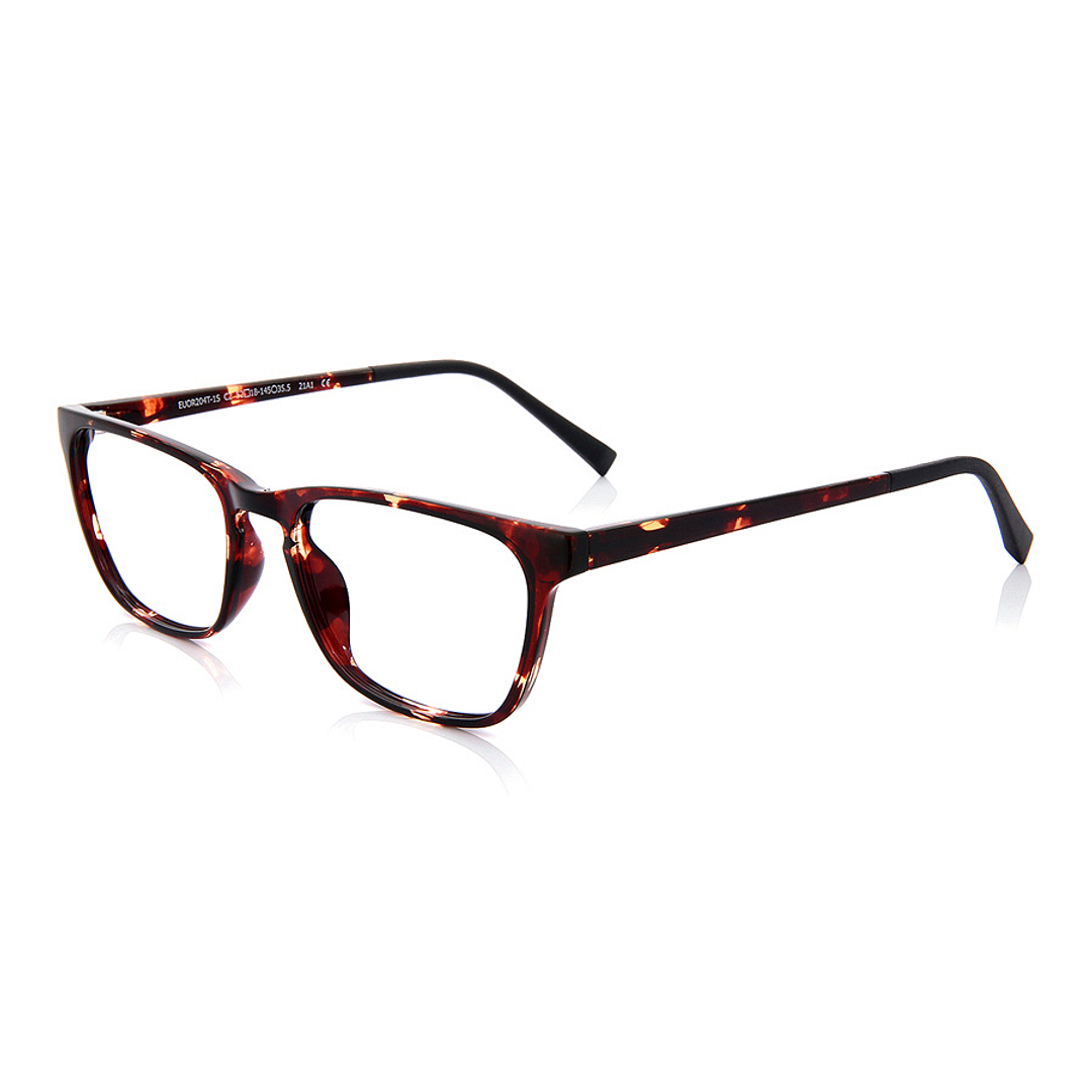 OWNDAYS | ESSENTIAL Black Full Rim Rectangle left side