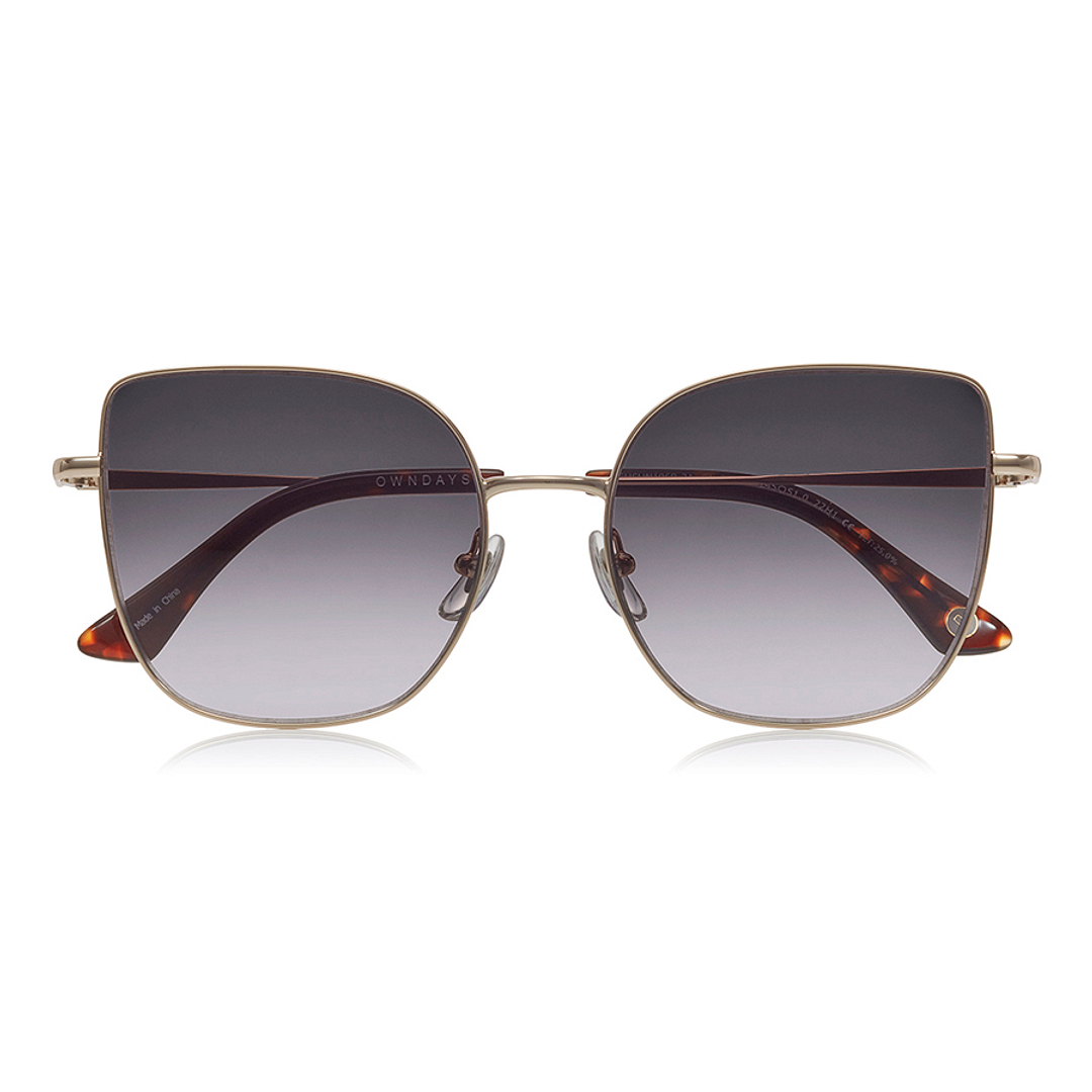 OWNDAYS | SUN Gold Full Rim Fox right side