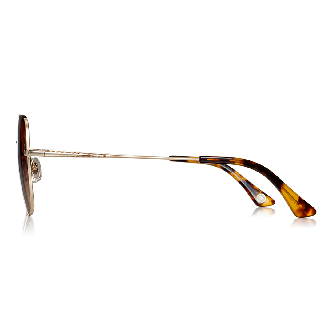 OWNDAYS | SUN Gold Full Rim Wellington left side