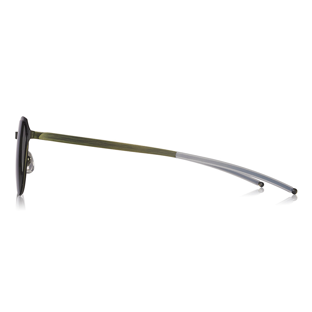 OWNDAYS | SUN Tan Brown Full Rim Boston left side