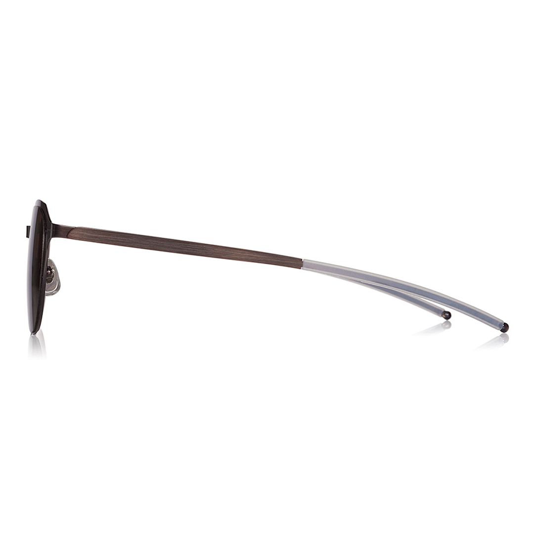 OWNDAYS | SUN Dark Brown Full Rim Boston left side