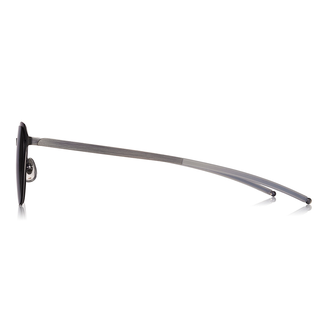 OWNDAYS | SUN Mid Gunmetal Full Rim Boston left side