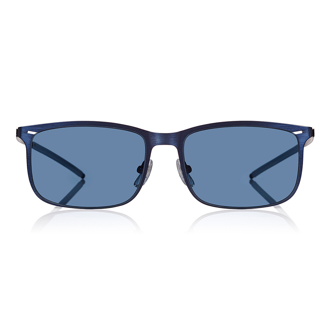OWNDAYS | SUN Matte Black Full Rim Wellington left side