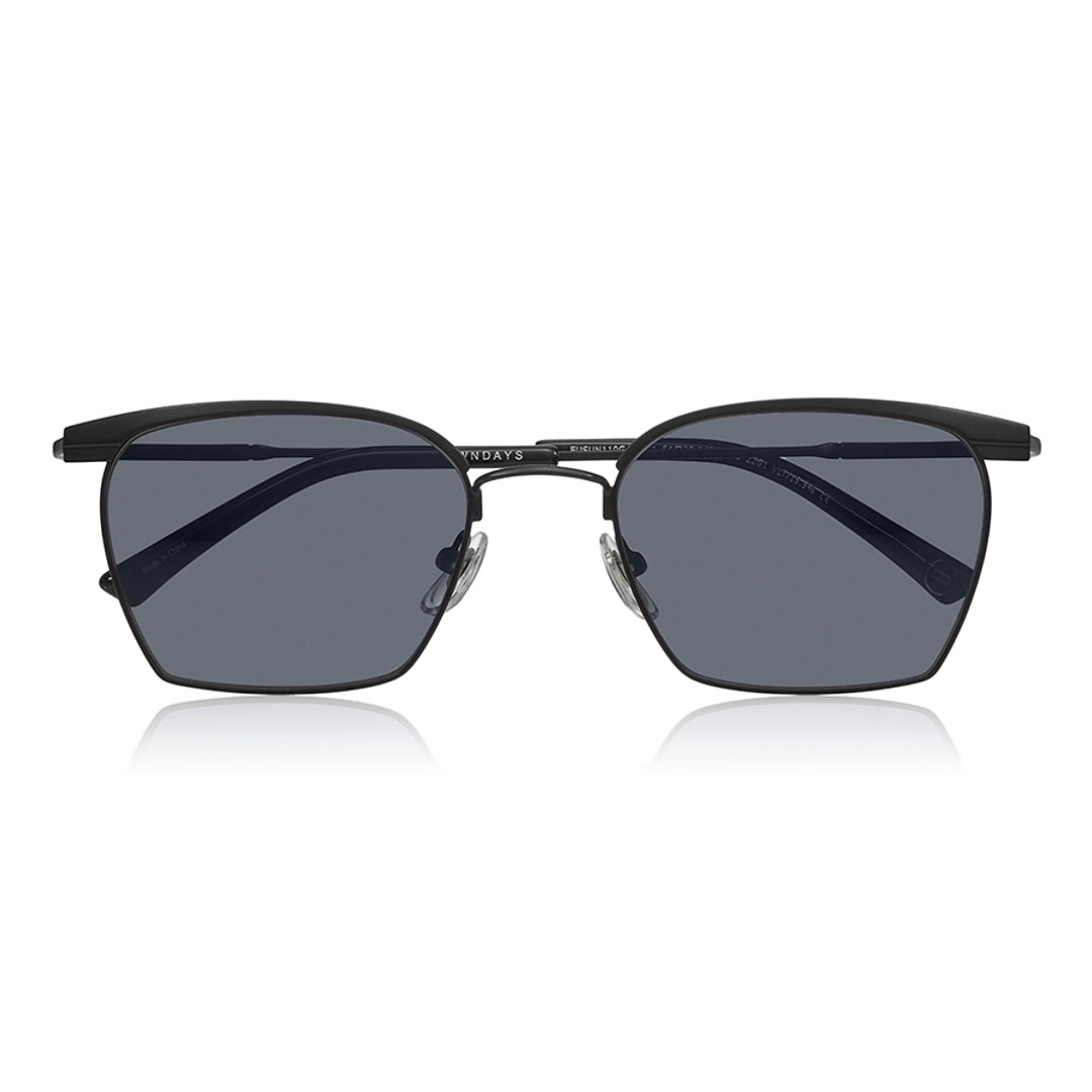 OWNDAYS | SUN Black Full Rim Wellington right side