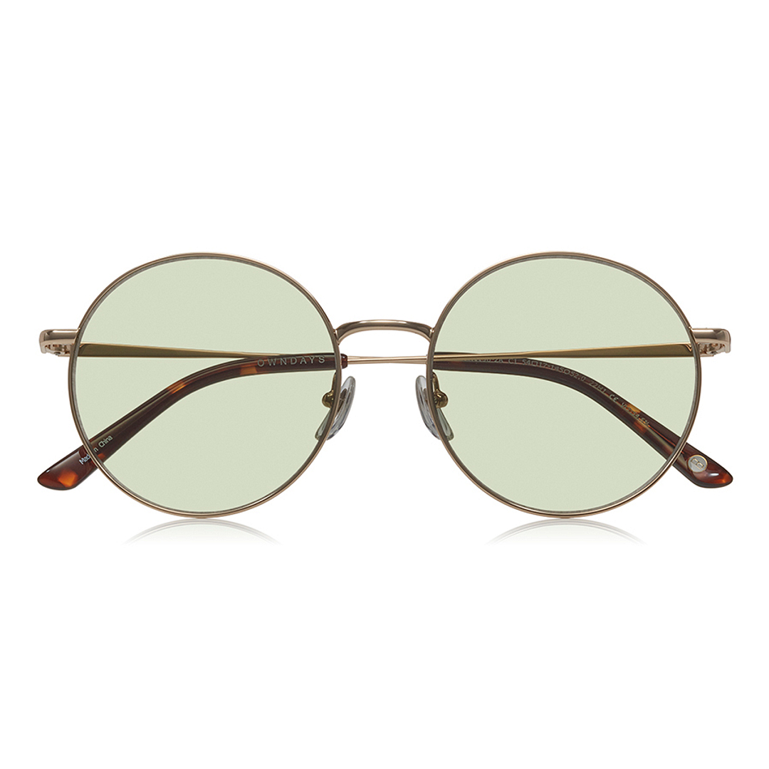 OWNDAYS | SUN Gold Full Rim Round right side