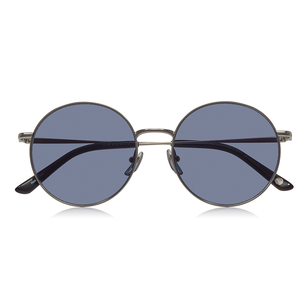 OWNDAYS | SUN Silver Full Rim Round right side