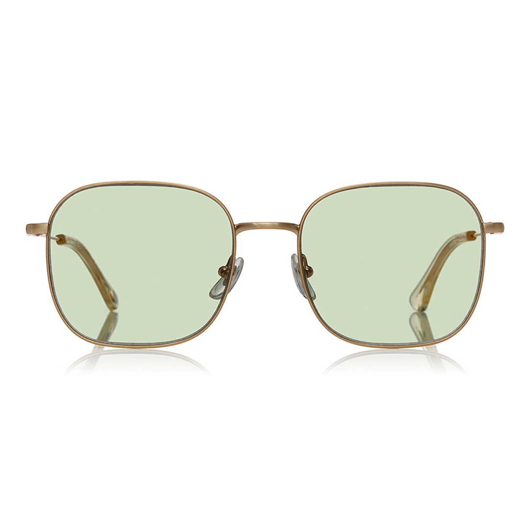 OWNDAYS | SUN Gold Full Rim Wellington left side