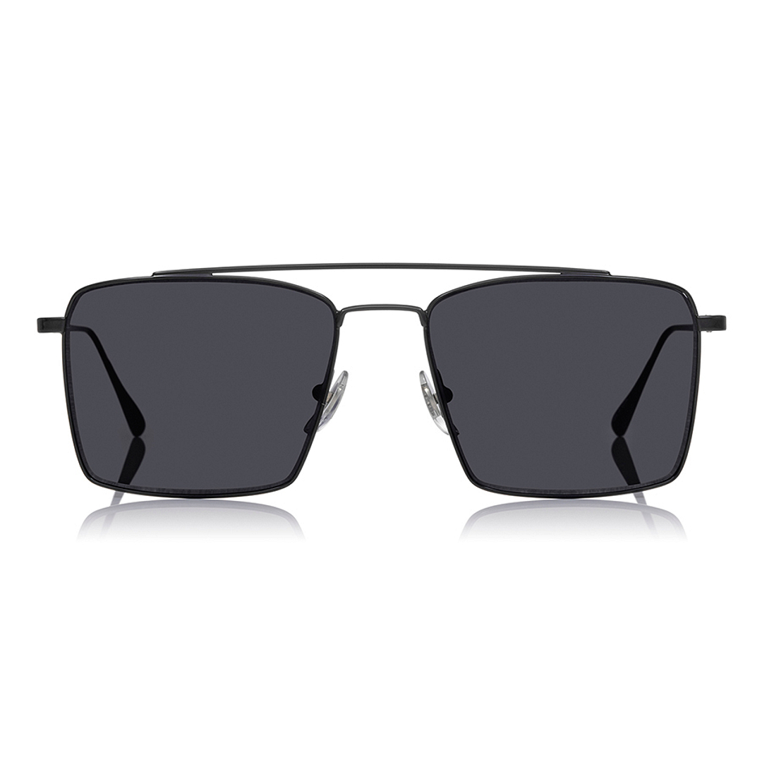 OWNDAYS | SUN Black Full Rim Wellington left side