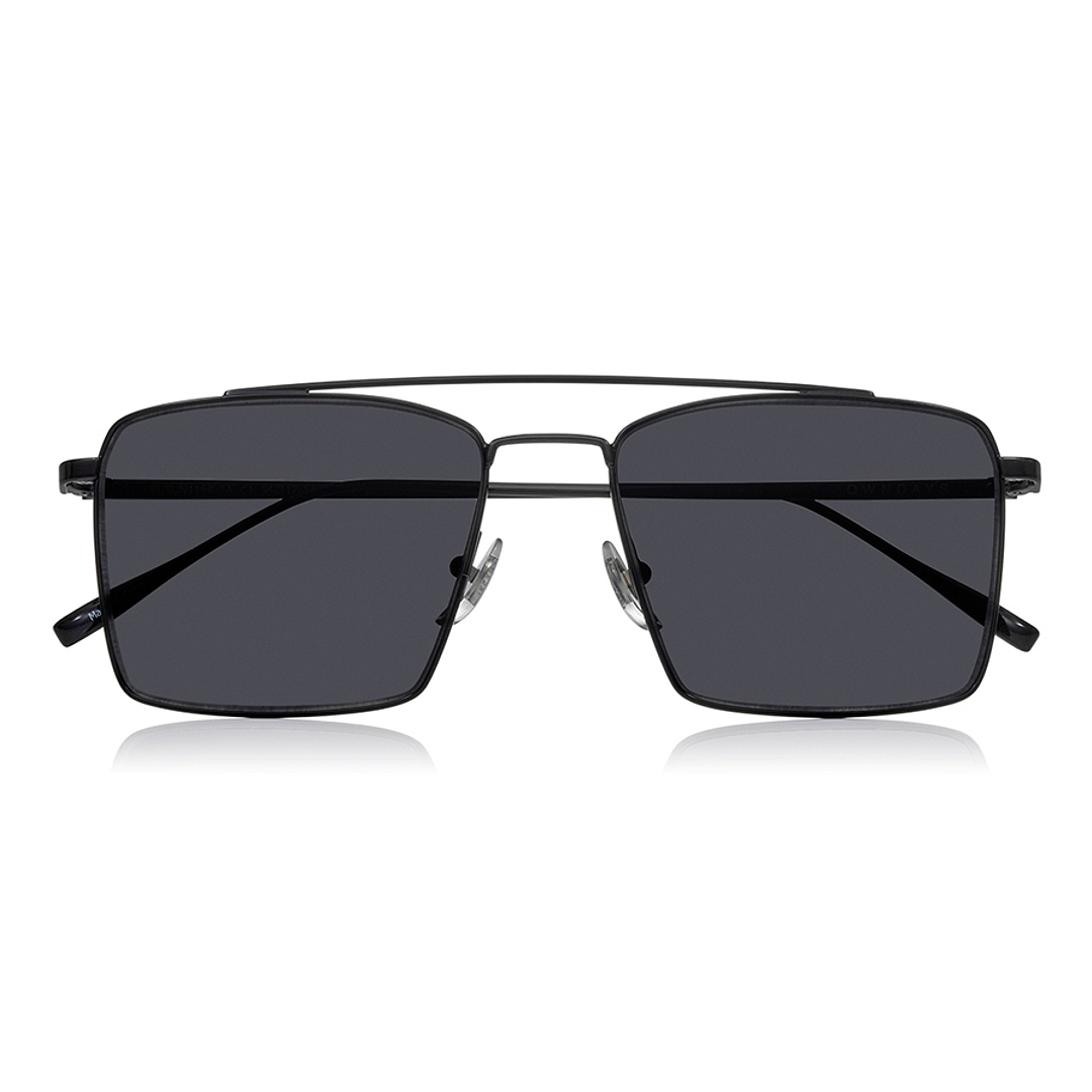 OWNDAYS | SUN Black Full Rim Wellington right side