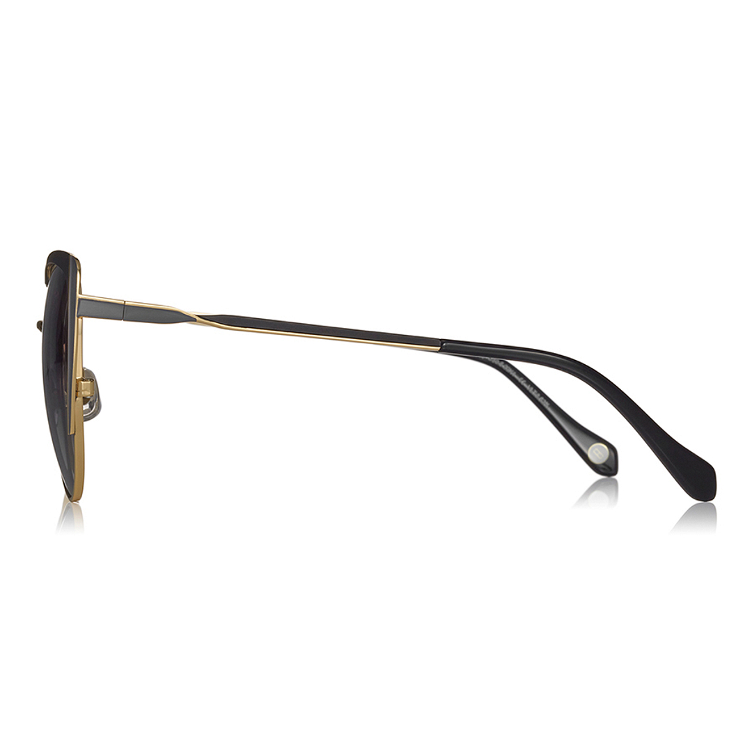 OWNDAYS | SUN Black Full Rim Fox left side