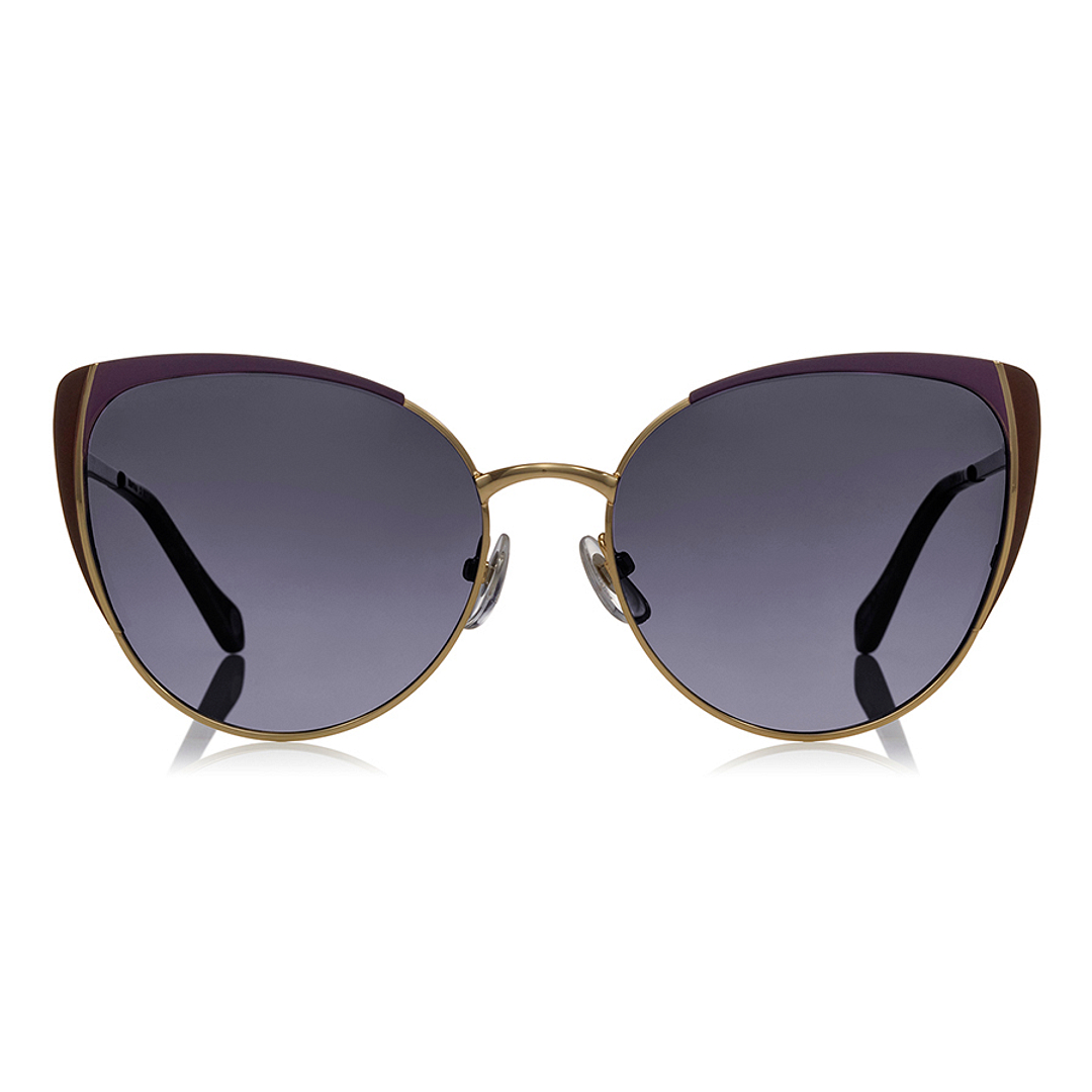 OWNDAYS | SUN Purple Full Rim Fox left side