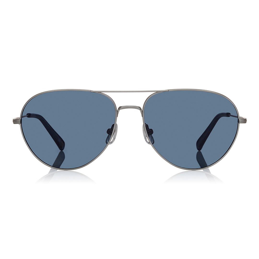 OWNDAYS | SUN Silver Full Rim Teardrop left side