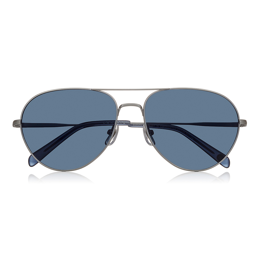 OWNDAYS | SUN Silver Full Rim Teardrop right side