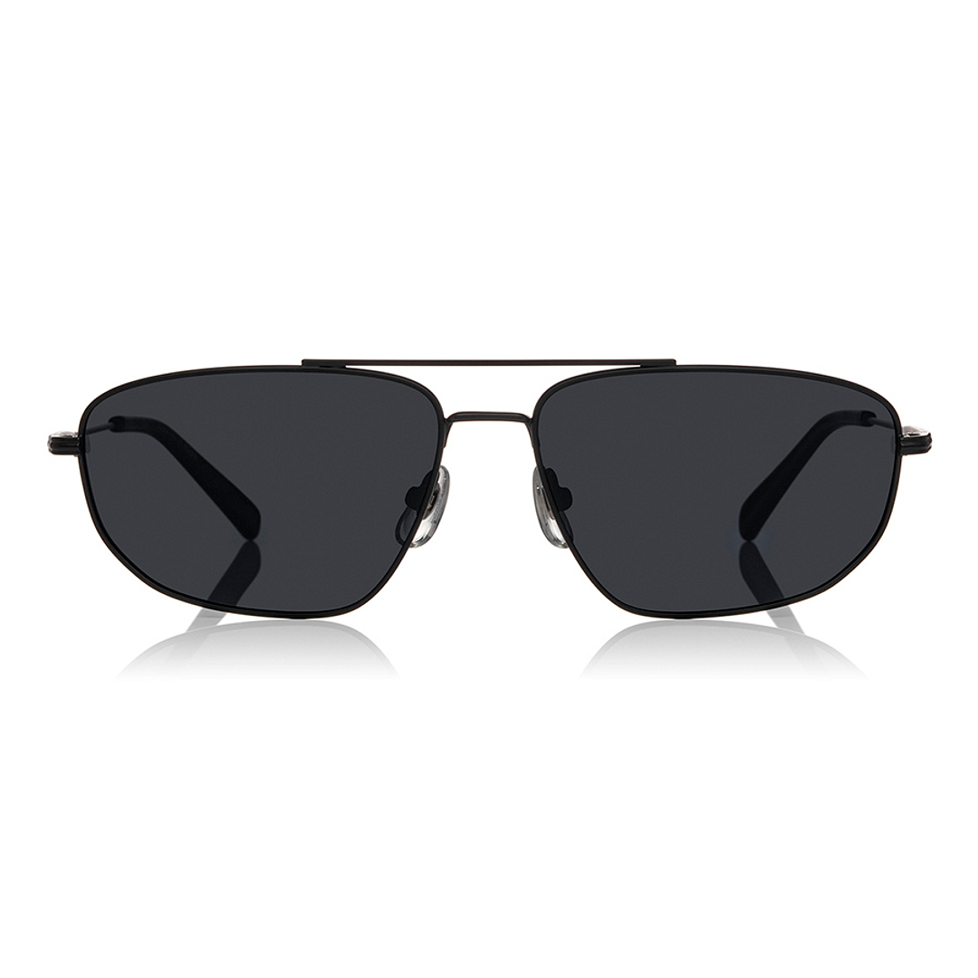 OWNDAYS | SUN Black Full Rim Polygon left side