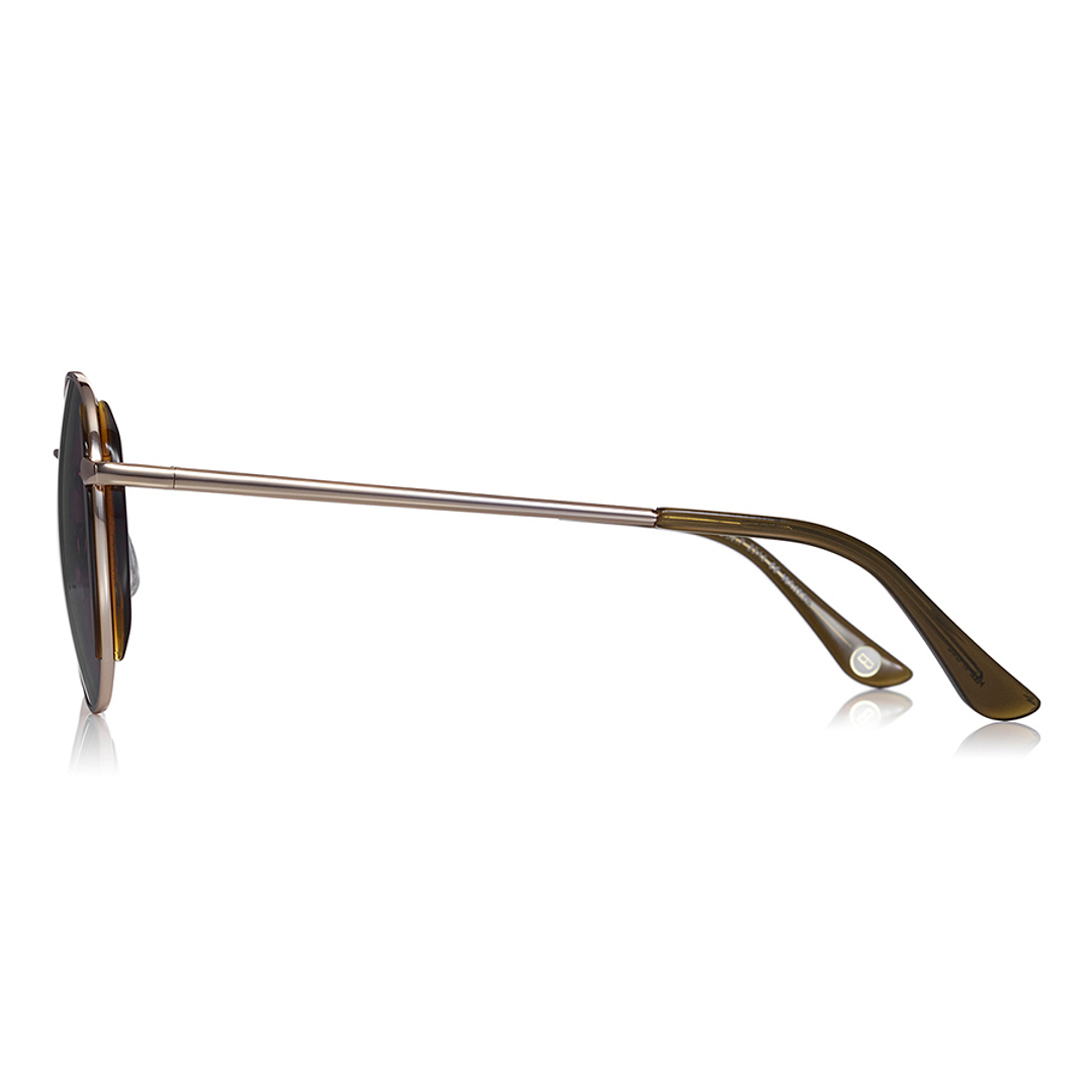 OWNDAYS | SUN Gold Full Rim Wellington left side