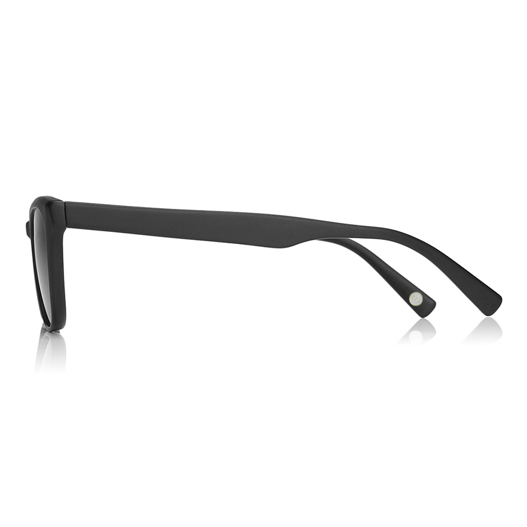 OWNDAYS | SUN Matte Black Full Rim Boston left side