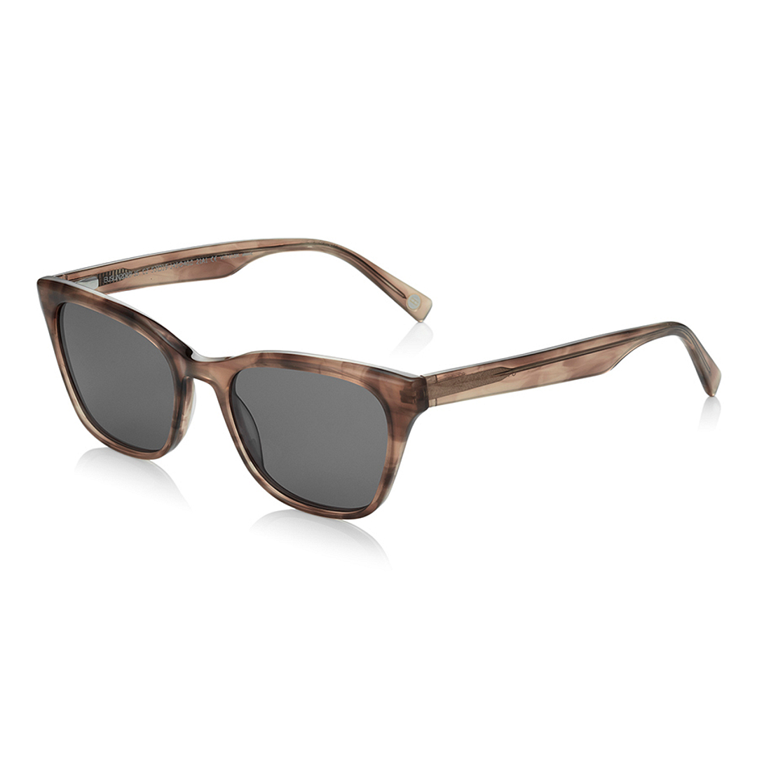 OWNDAYS | SUN Clear Brown Full Rim Boston right side