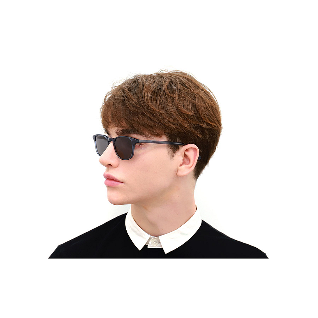 OWNDAYS | SUN Brown Demi Full Rim Square right side