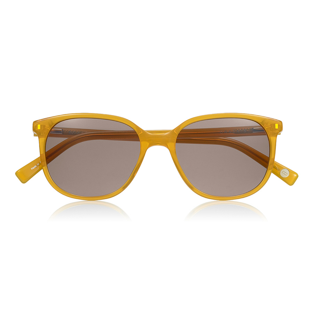 OWNDAYS | SUN Clear Yellow Full Rim Boston right side