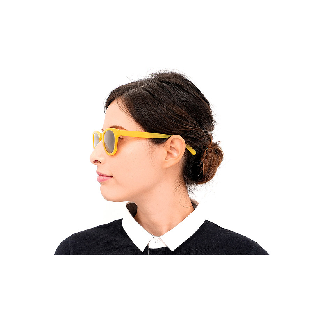 OWNDAYS | SUN Clear Yellow Full Rim Boston right side