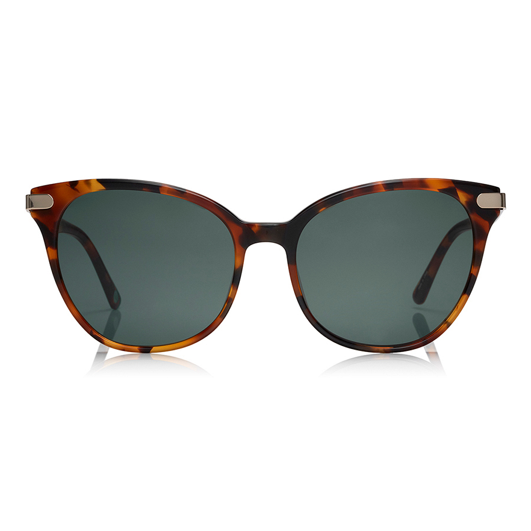 OWNDAYS | SUN Light Brown Full Rim Fox left side