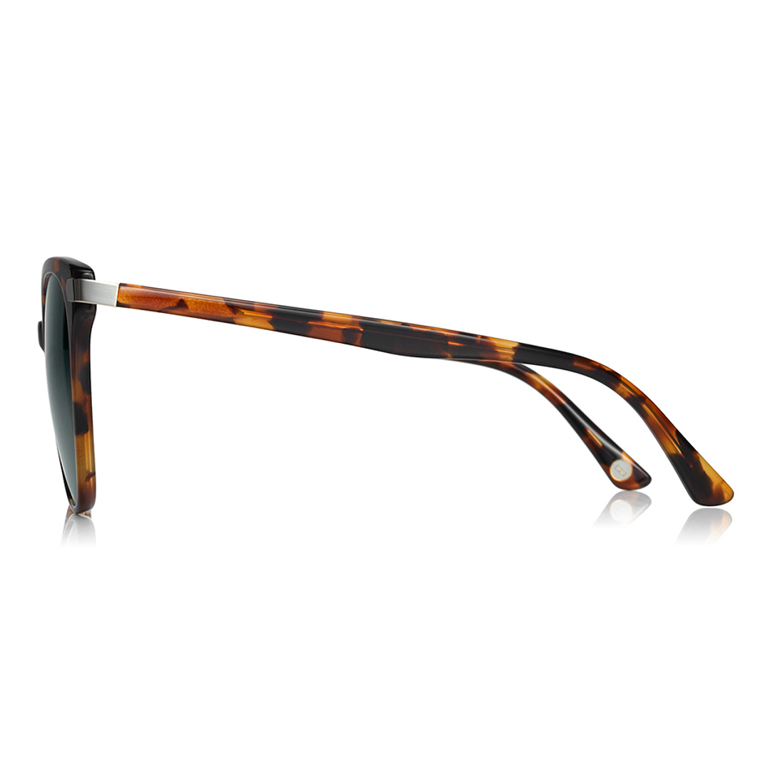 OWNDAYS | SUN Light Brown Full Rim Fox left side