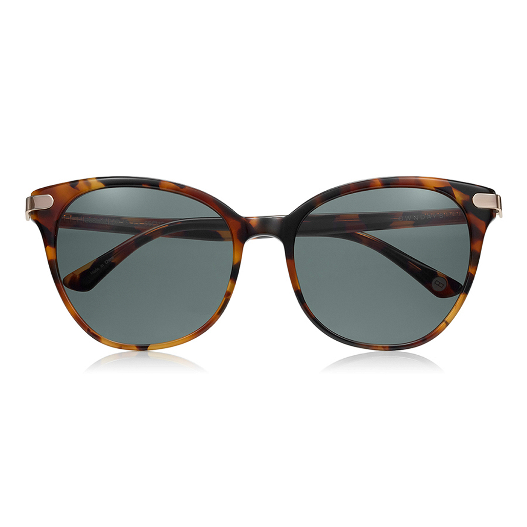 OWNDAYS | SUN Light Brown Full Rim Fox right side