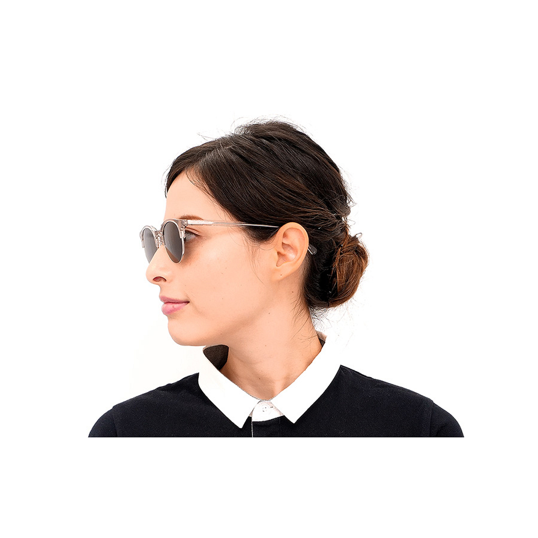 OWNDAYS | SUN Brown Demi Full Rim Round right side