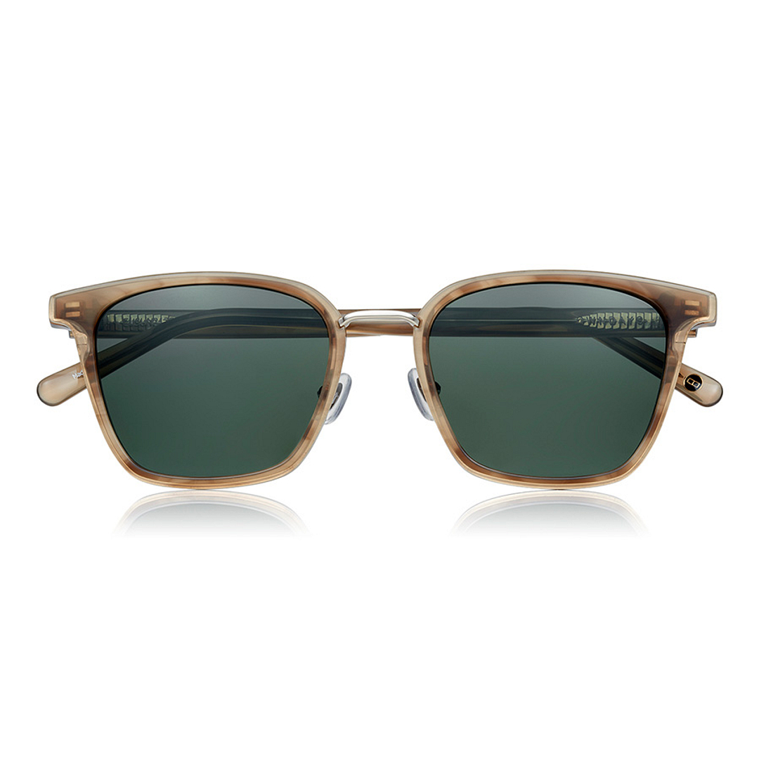 OWNDAYS | SUN Clear Brown Full Rim Square right side