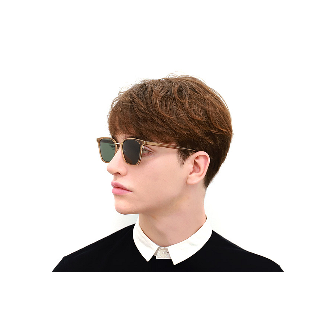 OWNDAYS | SUN Clear Brown Full Rim Square right side