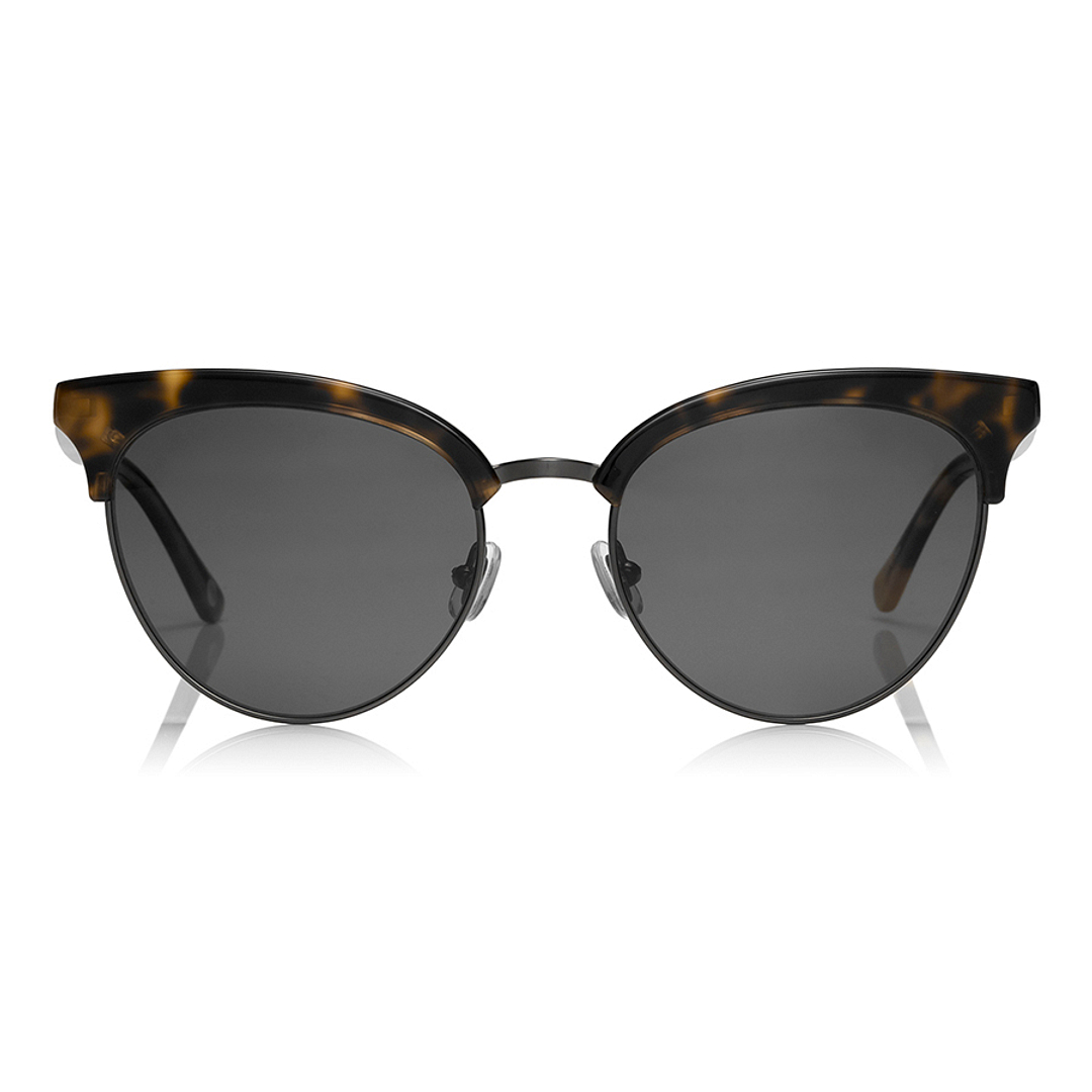 OWNDAYS | SUN Yellow Demi Full Rim Wellington left side