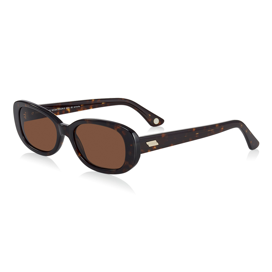 OWNDAYS | SUN Demi-Brown Full Rim Oval right side