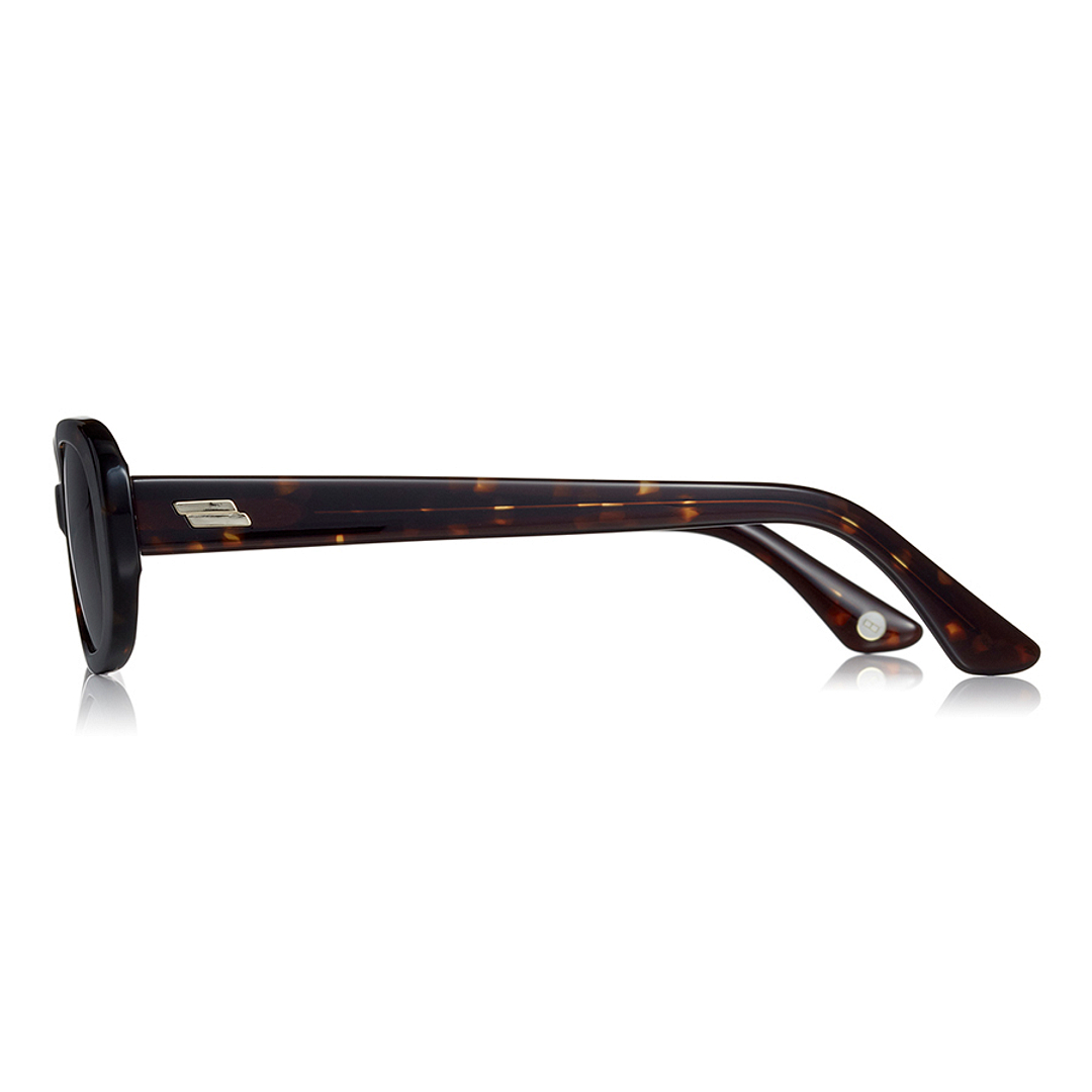 OWNDAYS | SUN Demi-Brown Full Rim Oval left side