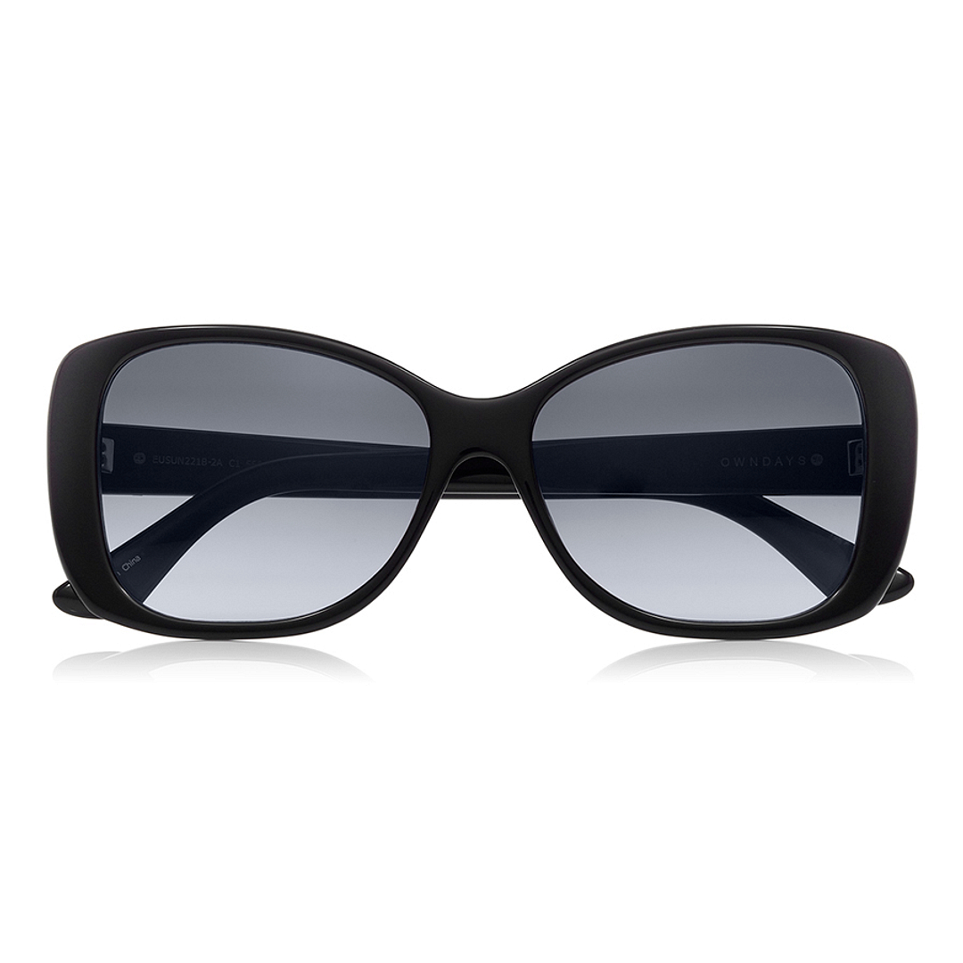 OWNDAYS | SUN Black Full Rim Rectangle right side