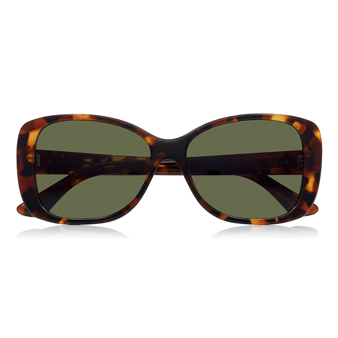 OWNDAYS | SUN Light Brown Full Rim Rectangle right side