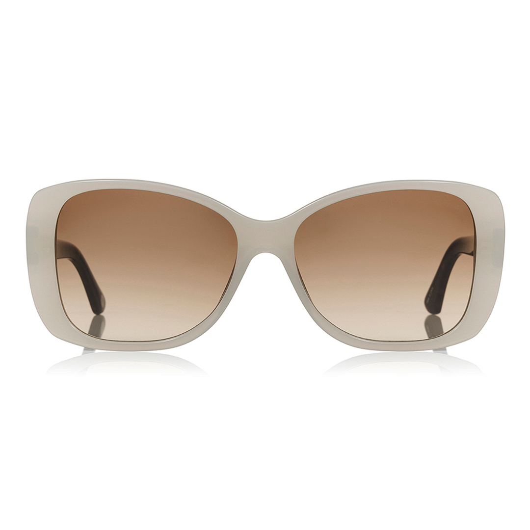 OWNDAYS | SUN White Full Rim Rectangle left side