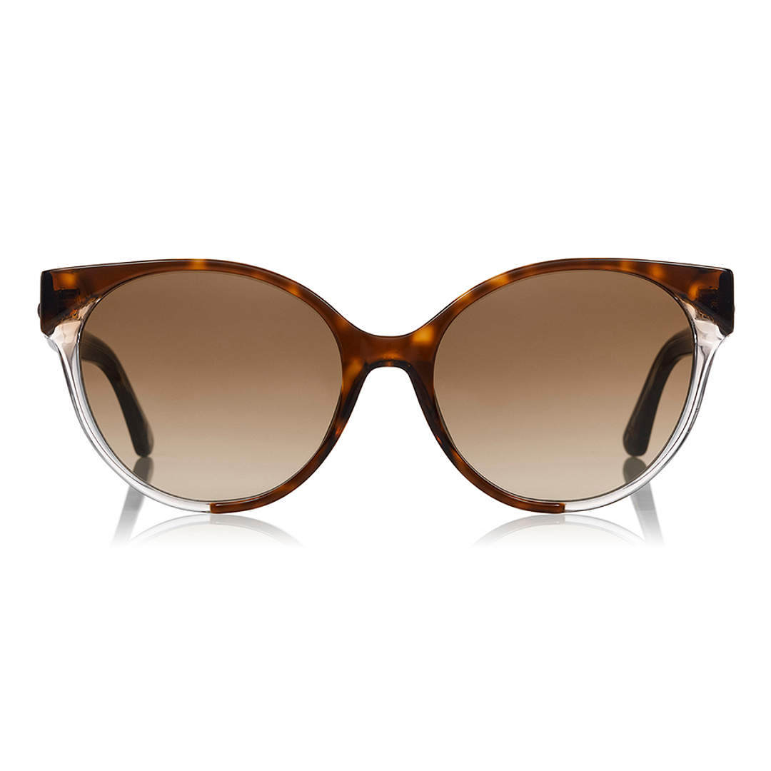 OWNDAYS | SUN Brown Demi Full Rim Fox left side