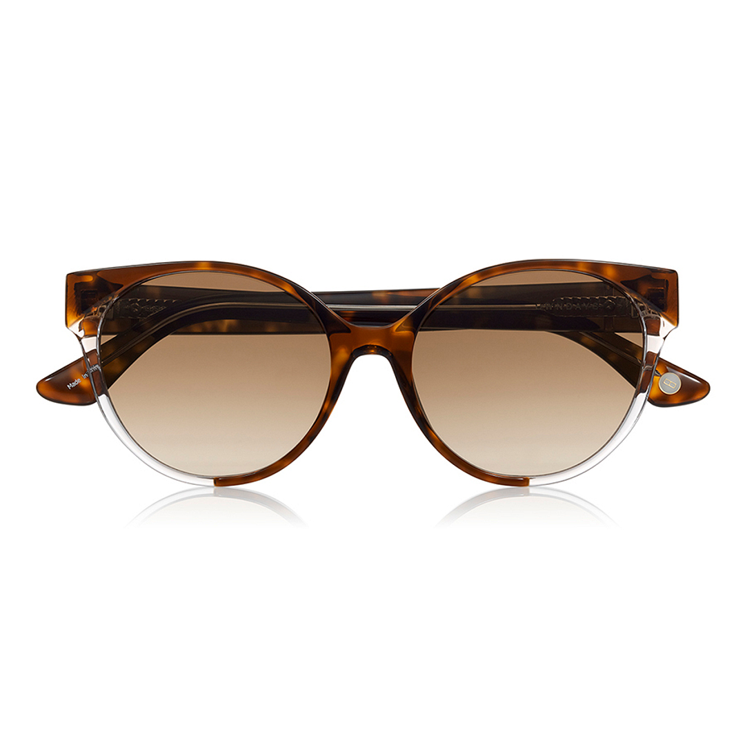 OWNDAYS | SUN Brown Demi Full Rim Fox right side