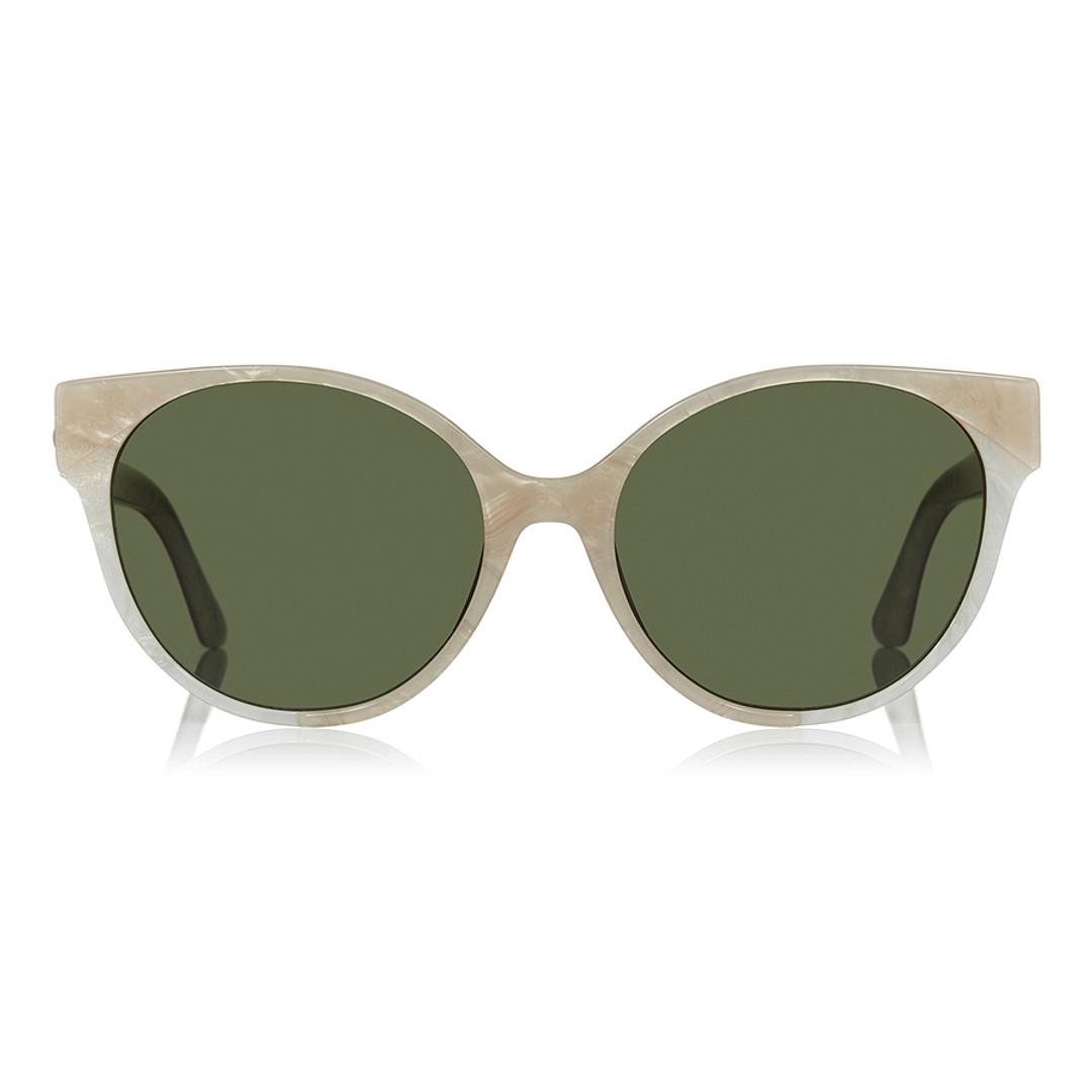 OWNDAYS | SUN Pink Full Rim Fox left side