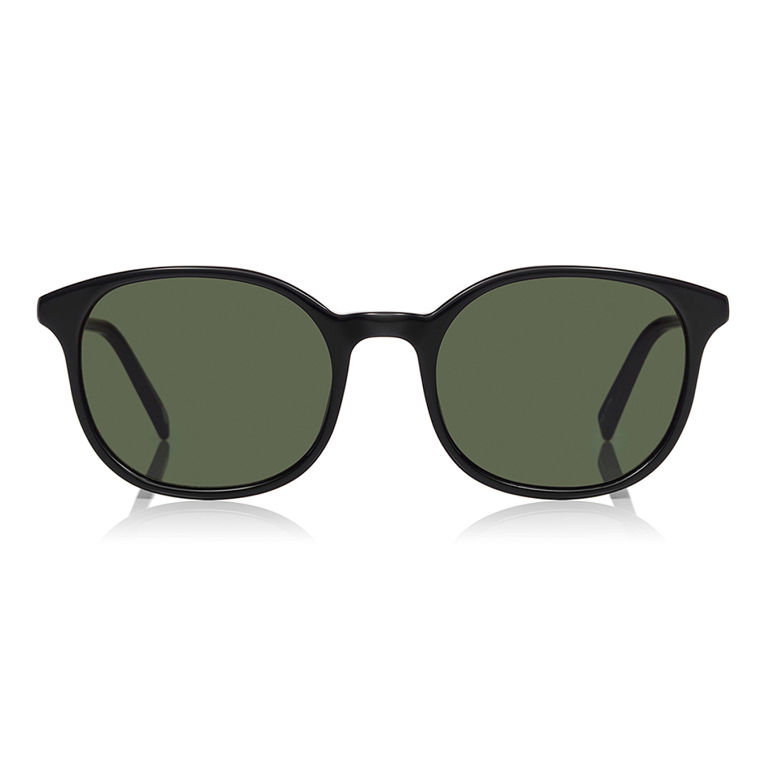 OWNDAYS | SUN Black Full Rim Wellington left side