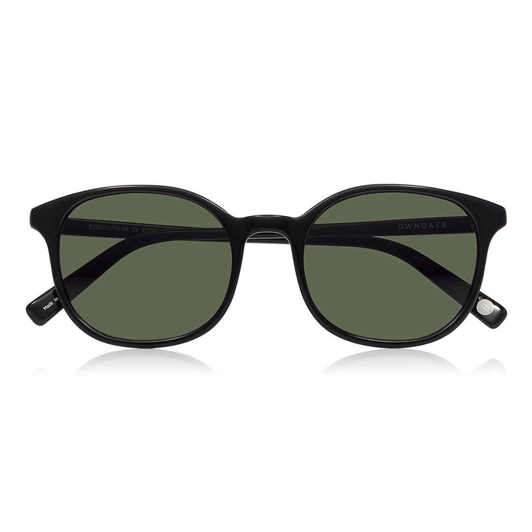 OWNDAYS | SUN Black Full Rim Wellington right side