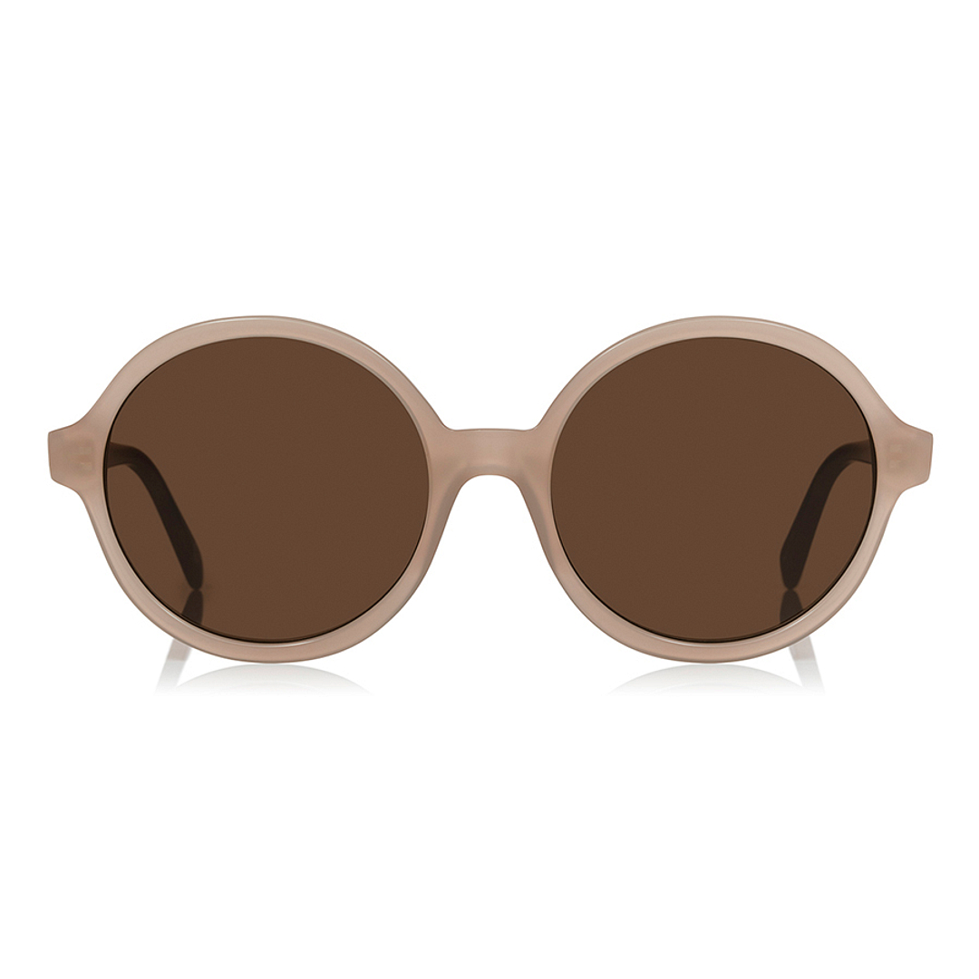 OWNDAYS | SUN Dark Brown Full Rim Round left side