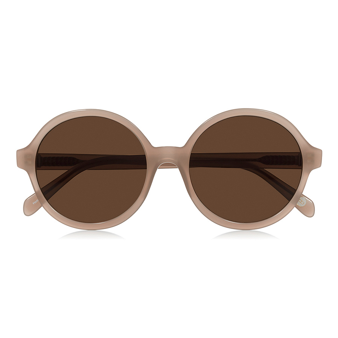 OWNDAYS | SUN Dark Brown Full Rim Round right side