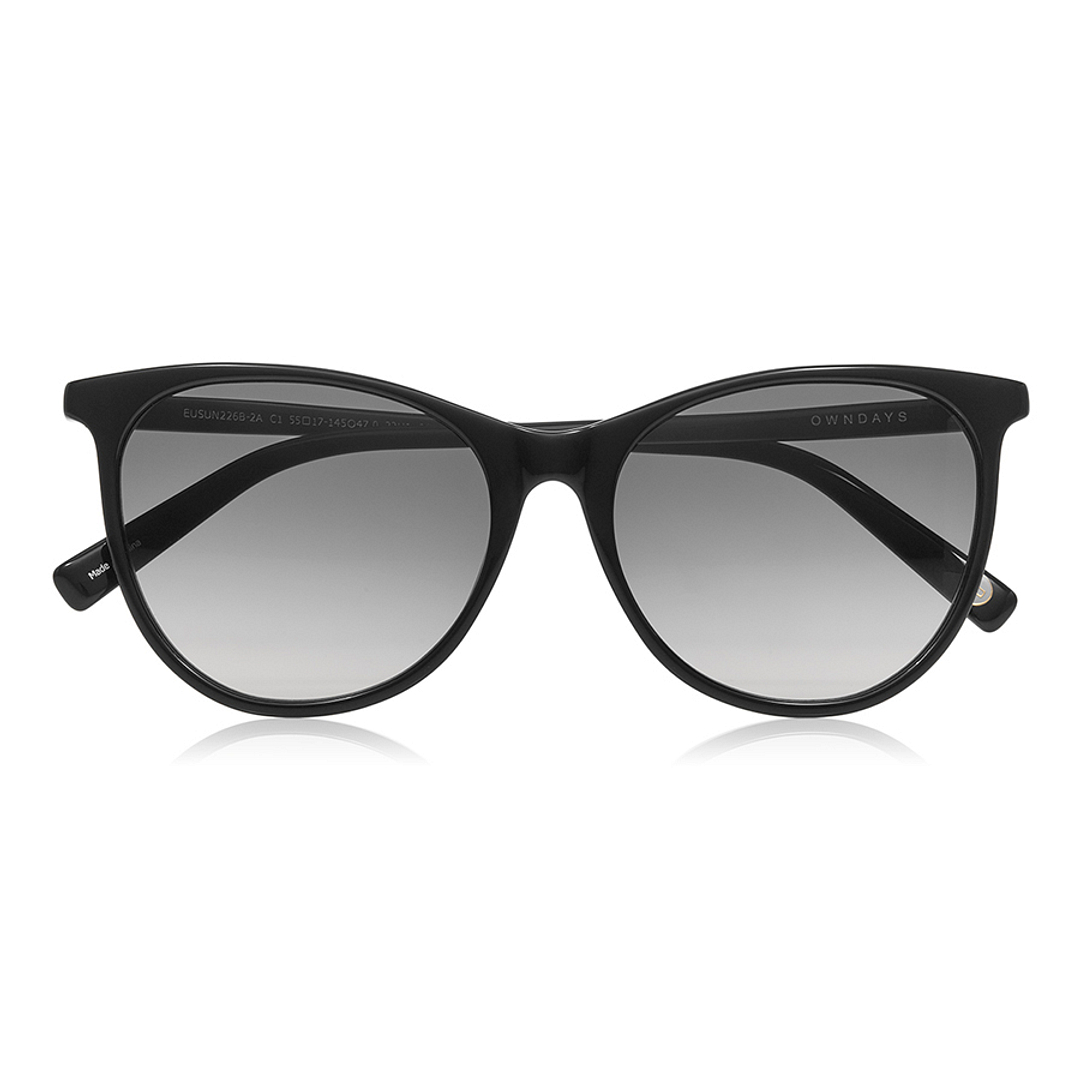 OWNDAYS | SUN Black Full Rim Fox right side