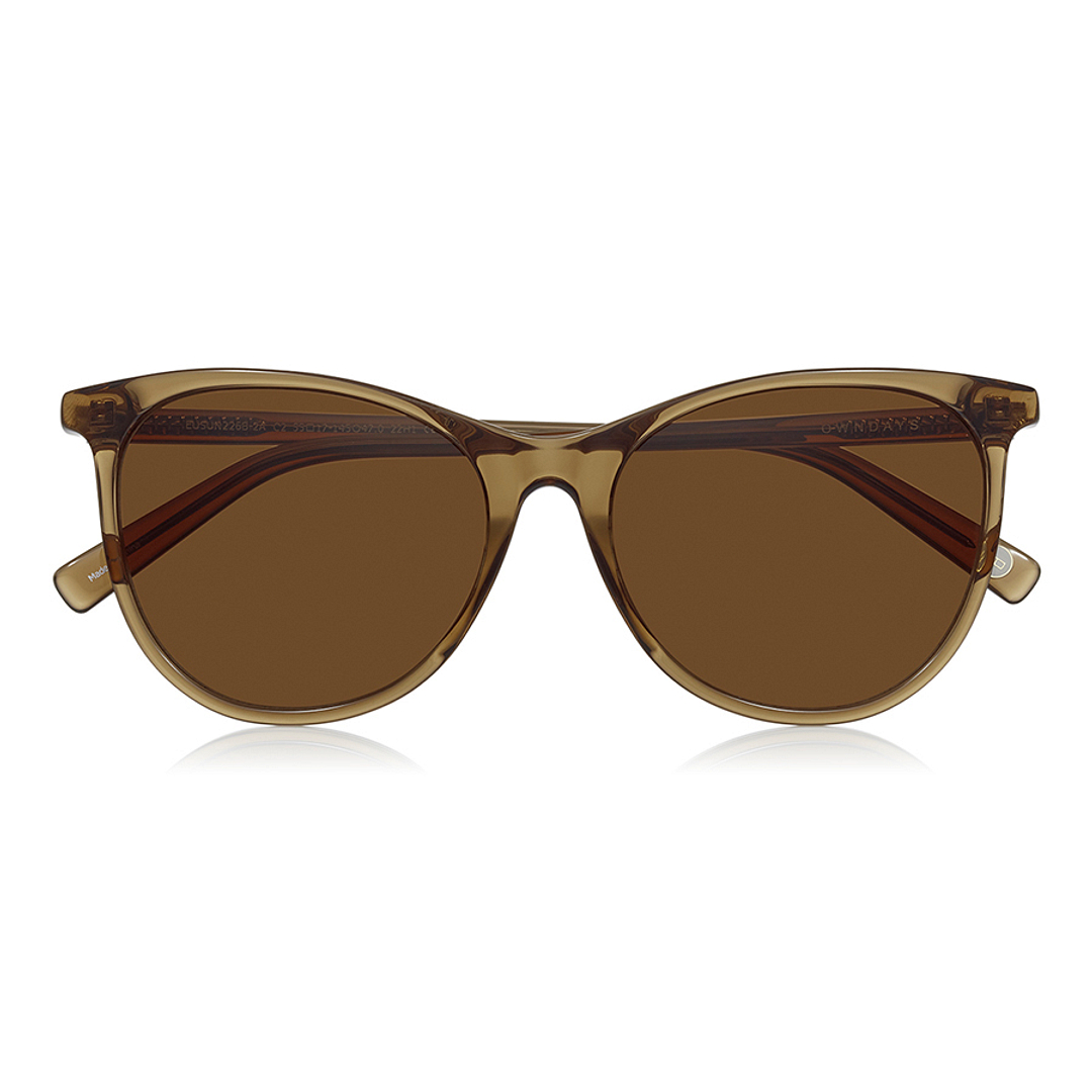 OWNDAYS | SUN Brown Full Rim Fox right side