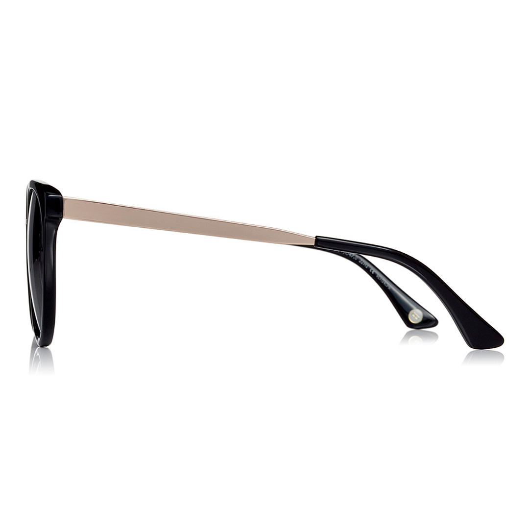 OWNDAYS | SUN Black Full Rim Fox left side