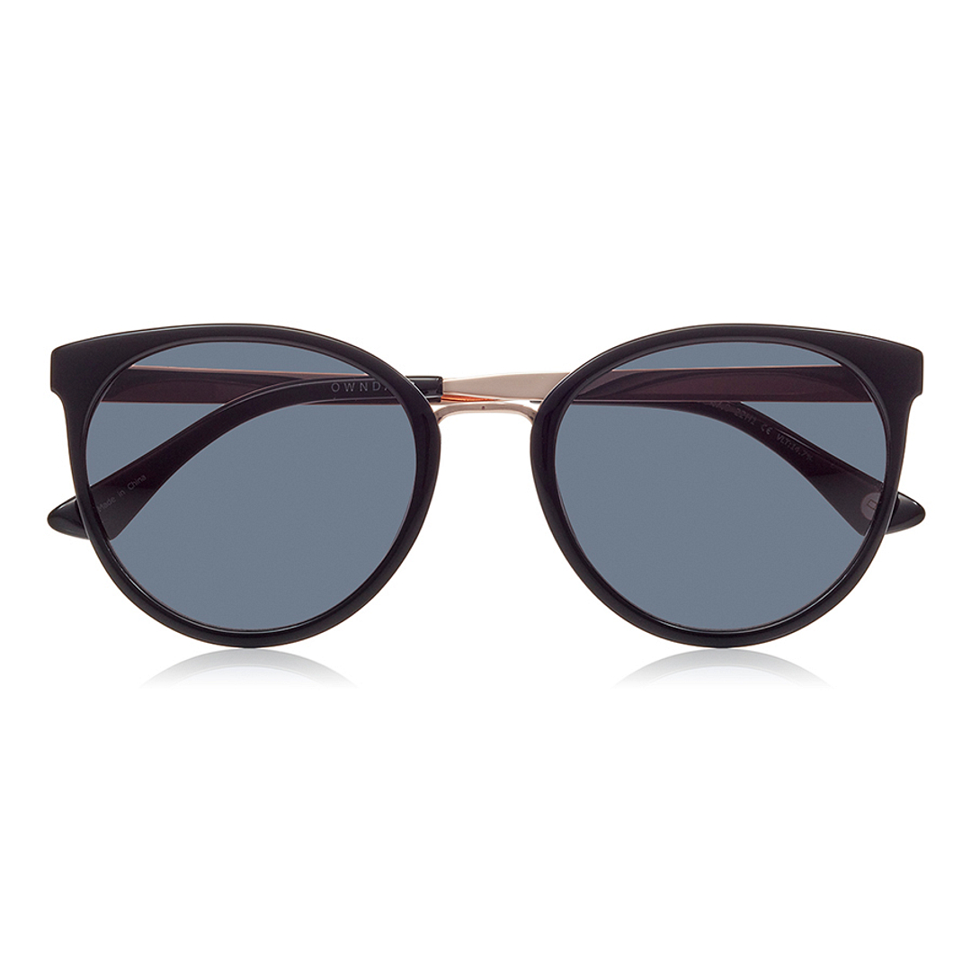 OWNDAYS | SUN Black Full Rim Fox right side