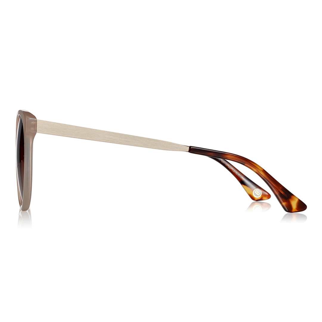 OWNDAYS | SUN Dark Brown Full Rim Fox left side