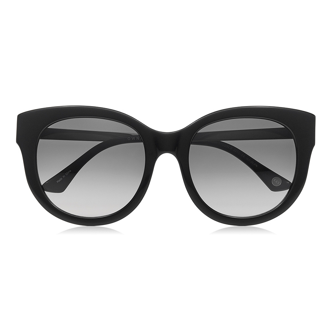 OWNDAYS | SUN Black Full Rim Fox right side